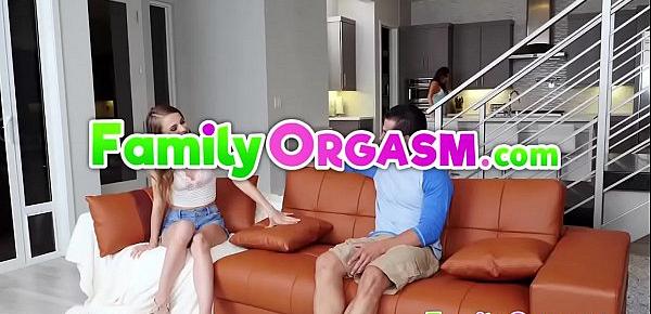  FamilyOrgasm.com - Desesperate Teen Fucking with Cousin